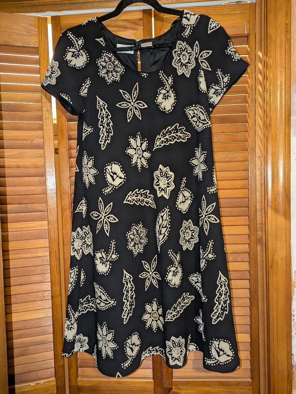Vintage Leaves 90s 2000s Fall Liz Claiborne Dress